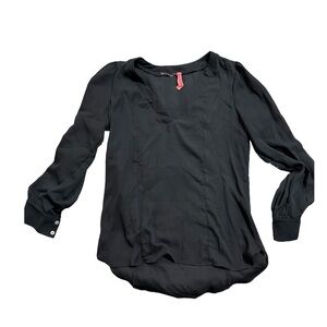 Revolve Eight Sixty black blouse sz XS